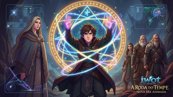 A Roda do Tempo ganha reboot animado com série, filmes e jogo — mas há um detalhe importante